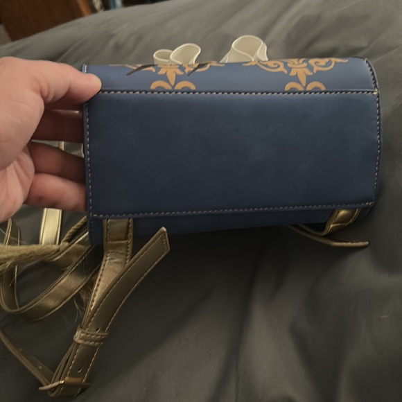 Disney Beauty & The Beast Cosplay Tapestry Mini Backpack Danielle Nicole NWOT - Picture 10 of 12